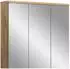 xonox.home Grado Spiegelschrank Nox Oak 80x75x20cm (X2FB8725)