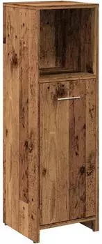 vidaXL Badschrank Altholz-Optik 30x30x95cm Holzwerkstoff (856033)