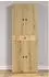 trendteam PureBliss Hochschrank anthrazit/Eiche Rillenoptik 70x186x31cm (233710384)