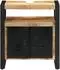 vidaXL Waschbeckenunterschrank Massivholz Kiefer 55x35x60cm (4013605)
