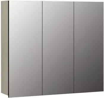 trendteam PureBliss Spiegelschrank Hellgrau 90x80x20cm (233740531)