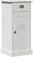 vidaXL Badezimmerschrank VIGO Braun und Honigbraun 37,5 x 34 x 80 cm