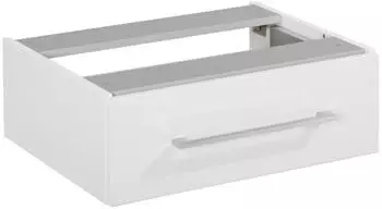 Fackelmann Waschbeckenunterschrank HYPE 3.0 60cm, 1 Schublade, Wei&szlig; matt