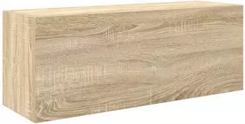 vidaXL Bad-Wandschrank Sonoma-Eiche 80x25x30cm Holzwerkstoff (860078)