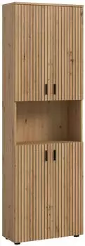 xonox.home Mone Badezimmer-Hochschrank Artisan Eiche, 60x192x30cm