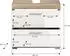 xonox.home Lambada Waschbeckenunterschrank Sonoma Eiche/Weiß 60x56x34cm (X06F1707)