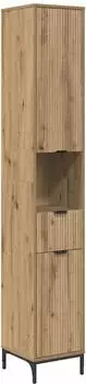 vidaXL Badezimmerschrank Artisan-Eiche 31,5 x 33 x 190 cm (883413)