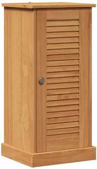 vidaXL VIGO Badezimmerschrank braun und honigbraun, 37,5x34x80cm (4019103)