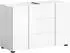 xonox.home Vira Waschbeckenunterschrank Weiß Hochglanz 82x56x34cm (X2LA9705)