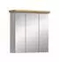 xonox.home Verona Badezimmerspiegelschrank 69x71x21cm Sibiu Lärche / Artisan Eiche (X70K5725)
