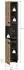xonox.home Canu Hochschrank Artisan/Basalt Grau 38x193x34cm (X4CE1711)