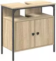 Vidaxl Bathroom Cabinet Beige 60 X 30 X 60 Cm Engineered Wood