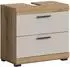 xonox.home Scout Waschbeckenunterschrank 60x56x34cm, 2 Schubladen, Kaschmir (X06Q9707)
