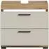 xonox.home Scout Waschbeckenunterschrank 60x56x34cm, 2 Schubladen, Kaschmir (X06Q9707)