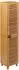 AC-Déco Sicela Badezimmer-Hochschrank 2 Türen, Bambus, beige (FIVE23-160814)