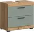 xonox.home Scout Waschbeckenunterschrank Salbei / Artisan Eiche, 60x56x34cm