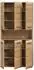 xonox.home Ice Hochschrank Artisan Oak Nachbildung, 90x185x30cm (X86G2714)