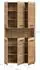 xonox.home Ice Hochschrank Artisan Oak Nachbildung, 90x185x30cm (X86G2714)