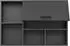 xonox.home Free Hängeschrank anthrazit 95x64x34cm (X5WP9745)