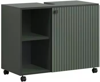 trendteam PureBliss Waschbeckenunterschrank gr&uuml;n, 80x64x42cm (233730113)