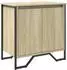 vidaXL Waschtischunterschrank Sonoma-Eiche 60x35x60cm Holzwerkstoff (848655)