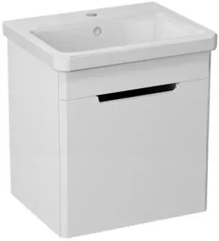 Sapho ELLA Waschbeckenunterschrank hängend 37,5x43x34cm, 1 Tür links, weiß (EL040-3030)