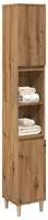 vidaXL Badschrank Artisan-Eiche 30x30x190 cm Holzwerkstoff