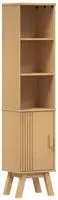 vidaXL Badezimmerschrank mit Regal Olden Braun 35 x 30 x 159 cm
