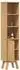 vidaXL Badschrank Olden mit Regal, Kiefer massiv, braun, 35x30x159cm (42001359)