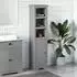 vidaXL BODO Badschrank grau 44x30x160cm (4016862)