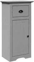 vidaXL Badschrank BODO Grau 44x30x90 cm