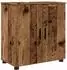 vidaXL Badezimmerschrank mit Tür, Altholz, 61x35x64cm (883292)