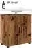 vidaXL Badezimmerschrank mit Tür, Altholz, 61x35x64cm (883292)