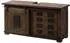 Massivmoebel24 Railway 477 Waschbeckenunterschrank Mango 120x40x60cm braun lackiert (09-350-772-3077)