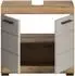xonox.home Scout Waschbeckenunterschrank 60x56x34cm, Evoak Oak/Kaschmir matt (X06Q9705)