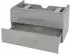 MCW Waschbeckenunterschrank D16 hochglanz grau 90cm (MCW-D16)