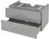 MCW Waschbeckenunterschrank D16 hochglanz grau 90cm (MCW-D16)