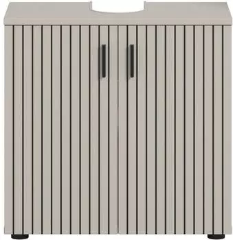 xonox.home Mone Waschbeckenunterschrank 2 T&uuml;ren, Kaschmir, 60x59x30cm