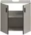 xonox.home Mone Waschbeckenunterschrank 2 Türen, Kaschmir, 60x59x30cm