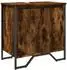 vidaXL Waschbeckenunterschrank Räuchereiche 60x35x60cm Holzwerkstoff (848656)