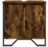 vidaXL Waschbeckenunterschrank Räuchereiche 60x35x60cm Holzwerkstoff (848656)
