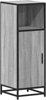 vidaXL Badschrank Holzwerkstoff grau Sonoma 35x37,5x100cm (849242)