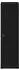 vidaXL Badezimmerschrank mit Rollenhalter, schwarz, 20,5x22x72cm (858516)