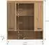 xonox.home Scout Hängeschrank 2er-Set, Artisan Eiche, 74x79x24cm