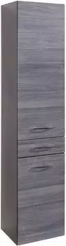 Held Möbel Florida Seitenschrank Eiche rauchsilber/graphitgrau 40x180x35cm (057.1.3100)