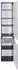 Held Möbel Florida Seitenschrank Eiche rauchsilber/graphitgrau 40x180x35cm (057.1.3100)