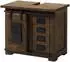 Massivmoebel24 Railway 482 Waschbeckenunterschrank Mango 70x40x60cm braun lackiert (09-350-772-3082)