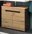 Inn.Furn Cooper Waschbeckenunterschrank Eiche Artisan, grau, 63cm, Soft-Close (Cooper)