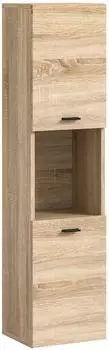 xonox.home Boston Badhochschrank Eiche Sonoma, 30x125x29cm (X4XB6755)
