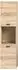xonox.home Boston Badhochschrank Eiche Sonoma, 30x125x29cm (X4XB6755)